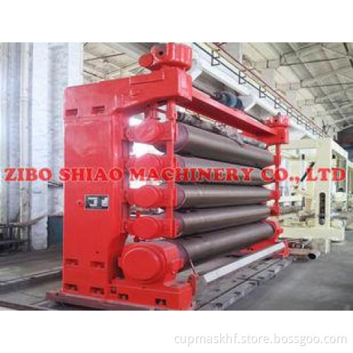 Cultural / Cardboard Paper Finishing Equipment Paper Calend